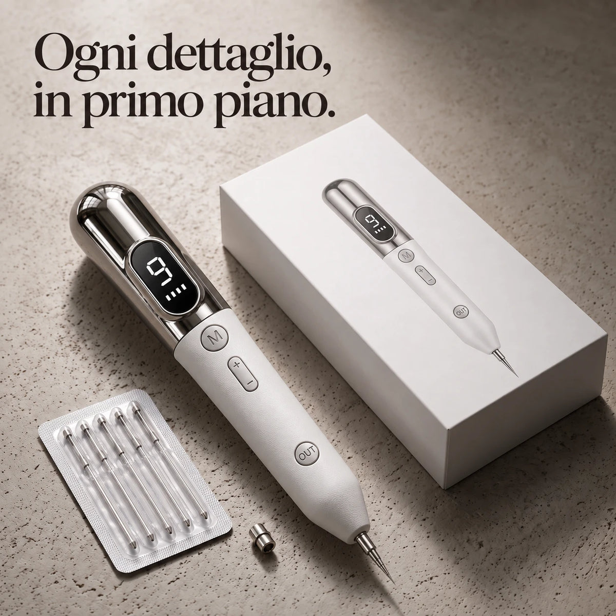 DermaPoint-Penna estetica con display digitale