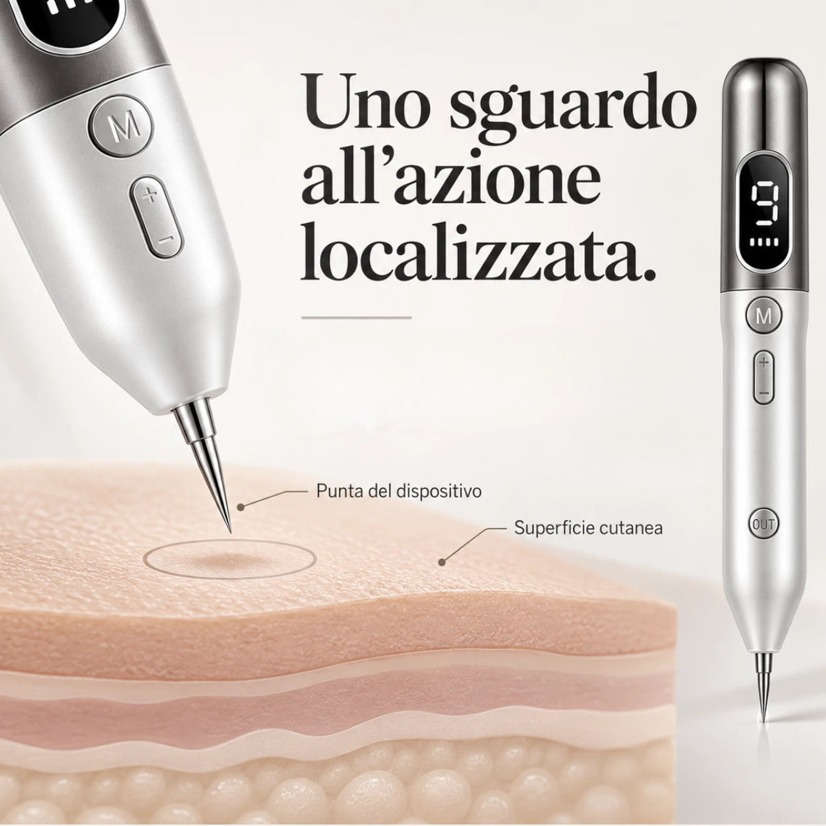 DermaPoint-Penna estetica con display digitale